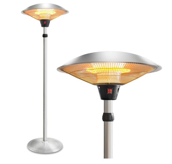 Waterproof infrared table heater