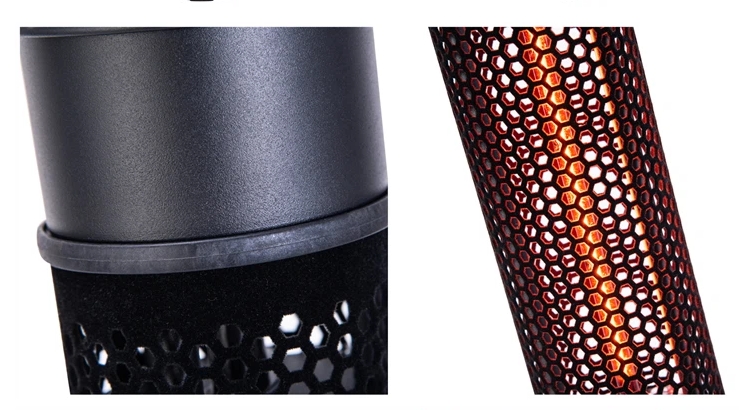 Infrared wall heater for bathroom