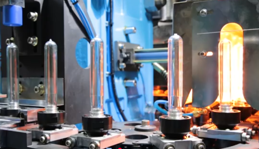 Quartz tube protector for PET machine