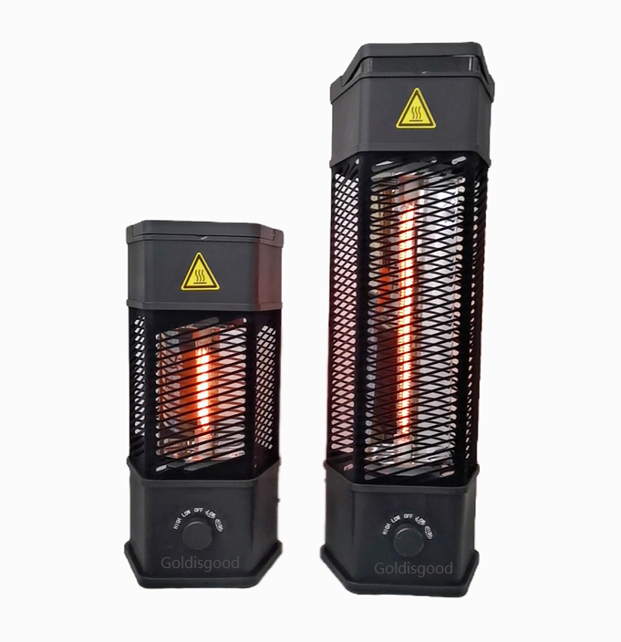Wall mounted patio heater